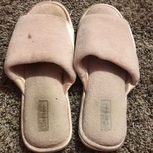 Pink slippers